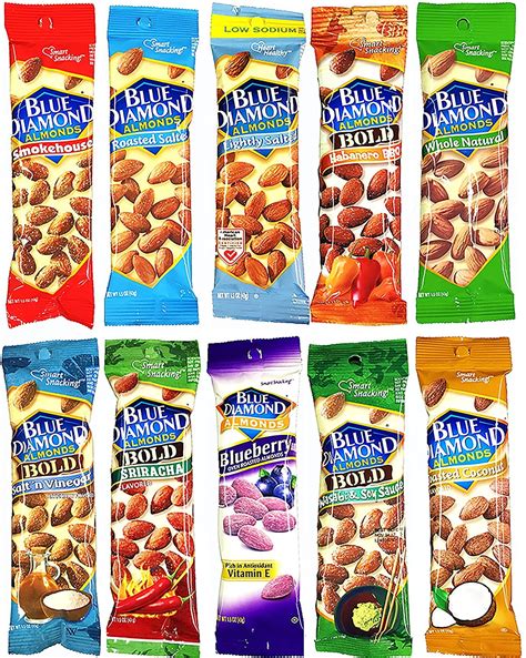 Blue Diamond Almonds Flavors