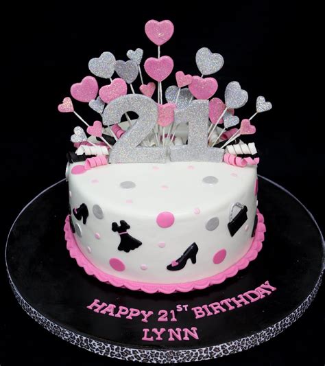 Famous 21St Birthday Cake Ideas Female References