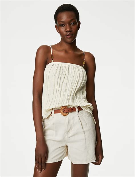 Buy Beaded Detail Cami Top at Marks & Spencer