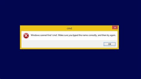 Windows Cannot Find Error Message 的图像结果