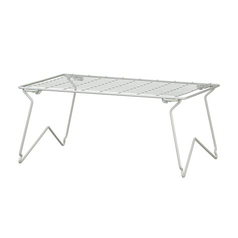 ClosetMaid 71082 18-Inch Wide Stacking Shelf for Wire Shelving, White ...