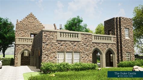 Castle House Plans by Tyree House Plans