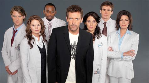 Download House Md Doctors In White Coats Wallpaper | Wallpapers.com