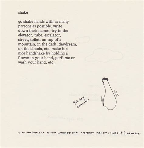 Yoko Ono ☮️🏳️ on Twitter: "YOKO ONO'S 13 DAY DO-IT-YOURSELF DANCE ...