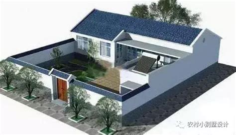 农村120方层自建房子设计图，简单耐看、经典实用