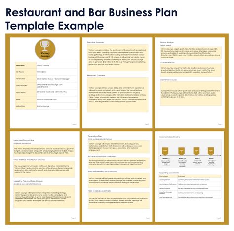 Image result for Restaurant Business Plan Examples
