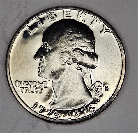 1976 s Bicentennial Washington Quarter Proof- USA Coin | Property Room
