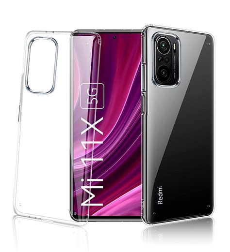 AA19 Silicone Back Cover for Mi 11X 5G (Transparent | Crystal Clear ...