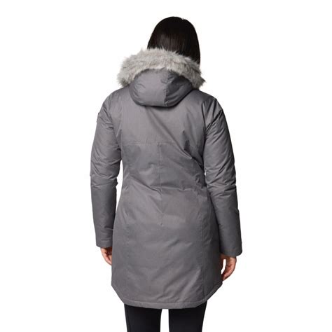 Columbia Women Grey Suttle Mountain Long Insulated Jacket – Chogori ...