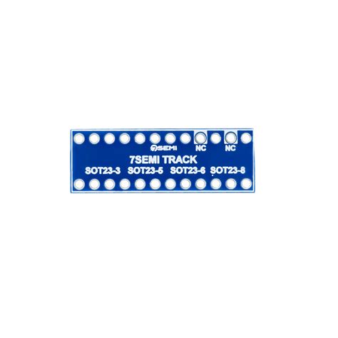 7Semi SOT23-3 SOT23-5 SOT23-6 SOT23-8 SMD to DIP PCB Adapter Board