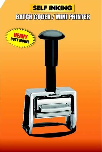 Automatic Batch Coding Machine - Manual Batch Coding Machine ...