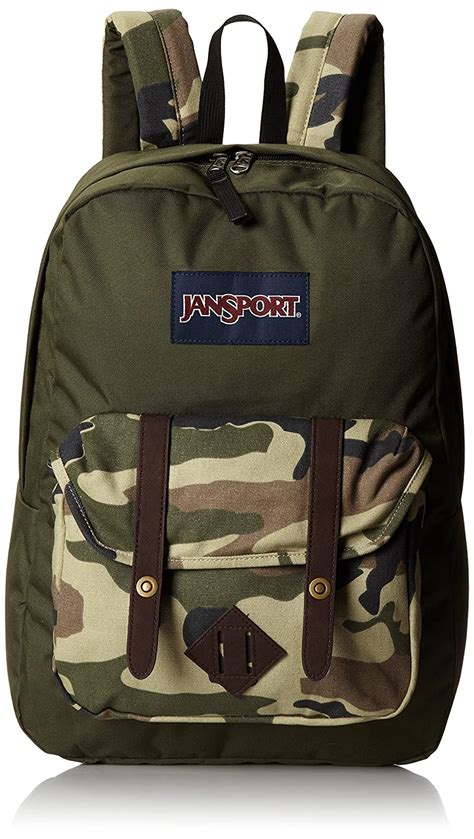 JanSport Breakster Backpack - Beige Conflict Camo / 16.7"H x 13"W x 8.5 ...