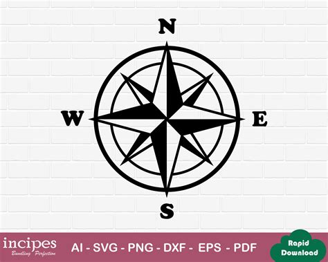 Image result for Simple Compass Rose SVG