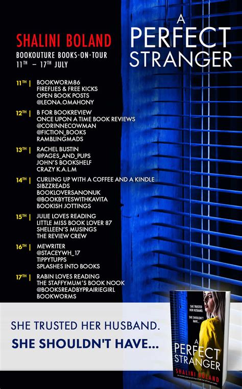 A Perfect Stranger by Shalini Boland - Book Review - Rachel Bustin