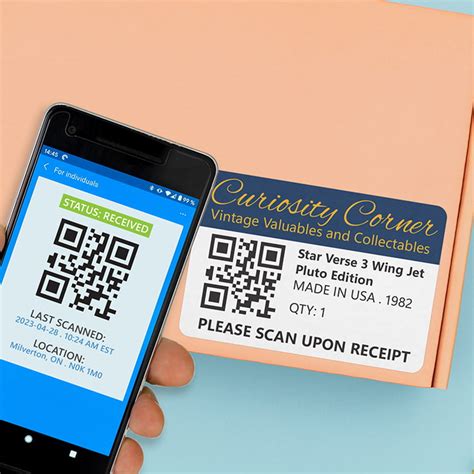 Image result for Custom QR Code Labels