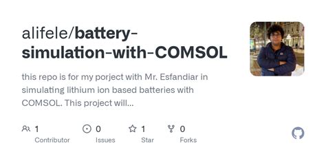 Image result for Battery Simulation COMSOL