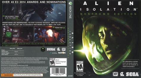 Image result for Alien Isolation Xbox 360 Cover