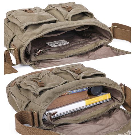 Canvas Messenger Bags #30622 - Gootium
