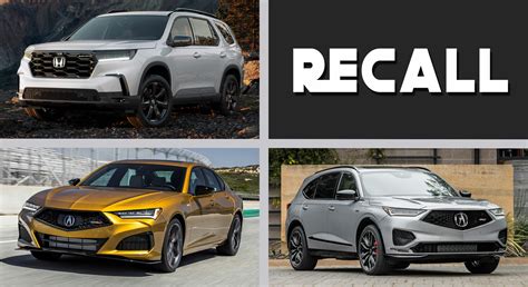 295,000 Honda And Acura Vehicles Recalled Over Stalling Engines | Carscoops