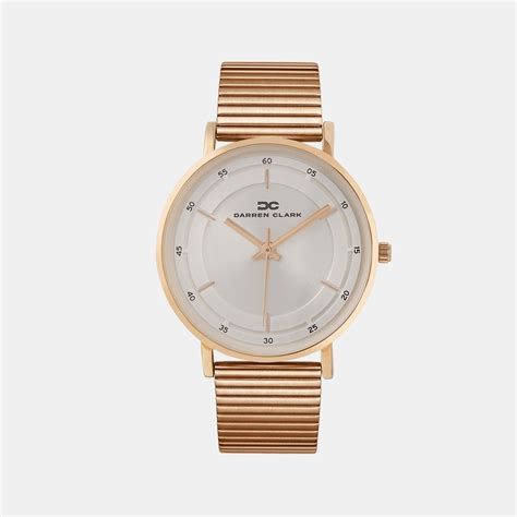Darren Clark Men Silver Stainless Steel Watch 1013C-E0303 – Just In Time