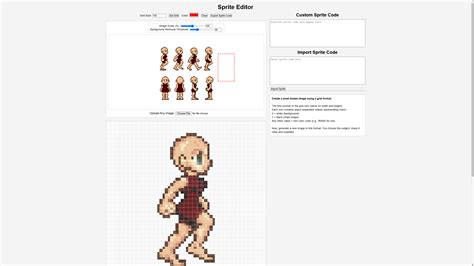 Online Sprite Editor 的图像结果