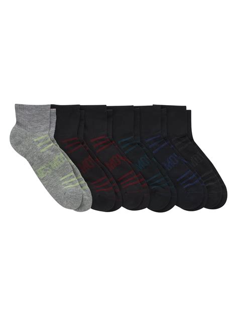 Hanes MOVES Men's Ankle Socks, 6-12, 6-Pairs - Walmart.com