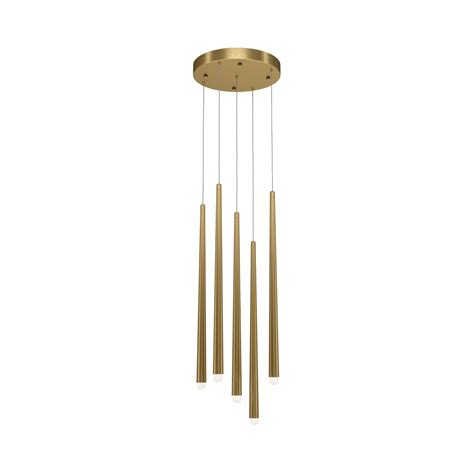 LED Ceiling Lamp Cascade (5x6W) - Maytoni - Wonderlamp.shop