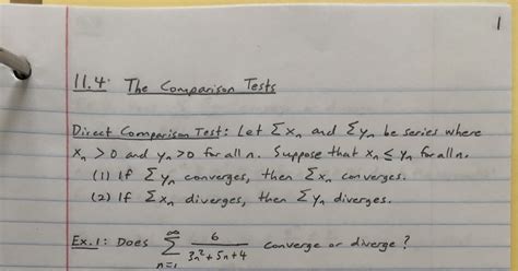 Image result for Comparison Test Math