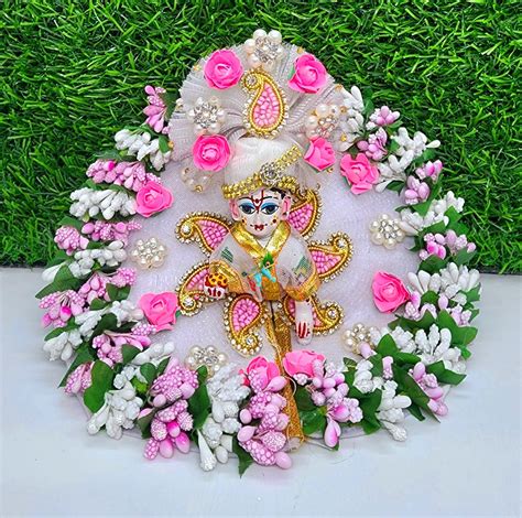 Buy heavy dress for laddu gopal ji , kanha ji with pagdi in India at ...