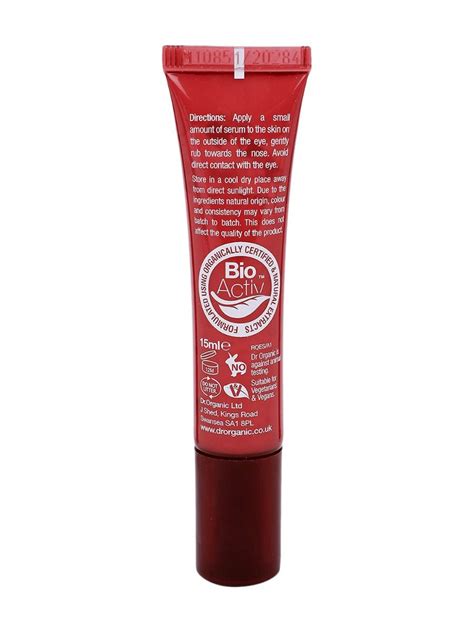 dr.organic Rose Otto Eye Serum, 15 ml Price, Uses, Side Effects ...