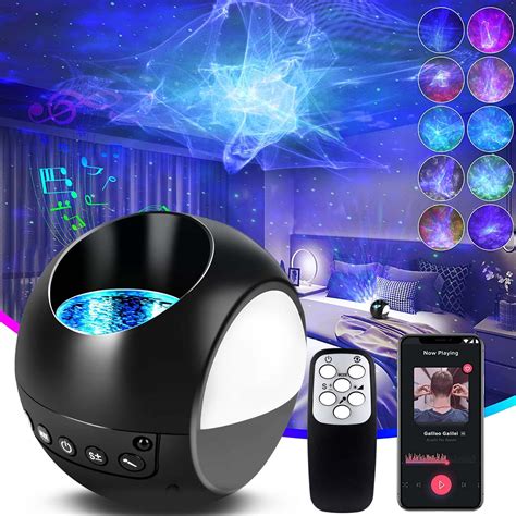 Buy 3D Aurora Star Projector, Galaxy Projector for Bedroom, 3 in 1 ...