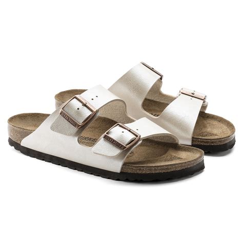 Arizona Birko-Flor Graceful Pearl White | BIRKENSTOCK