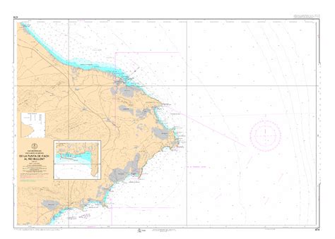 Carta IHM nº 474-- De la punta de Ifach al río Bullent | Tienda del Mar