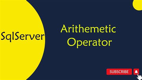 Image result for Arithmetic Functions in SQL YouTube