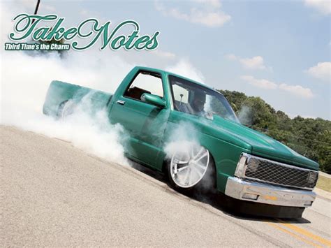 Custom 1987 Chevrolet S10 - Cover Truck - Mini Truckin' Magazine