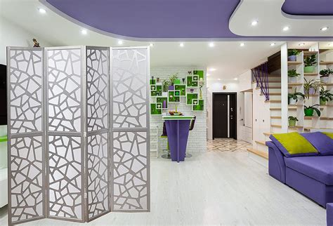 Musa Kazim Wooden Partition/Room Divider/Living Room and Foldable ...