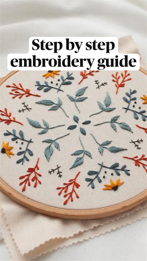 Image result for How to Embroider Step by Step