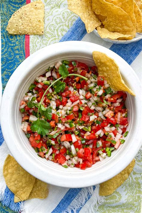 Salsa Fresca Recipe l Panning The Globe