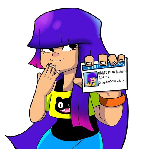 Glitch techs miko kubota 01 by theeyzmaster on deviantart – Artofit