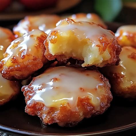 Homemade Baked Apple Fritters Recipe - Kitchen Scroll