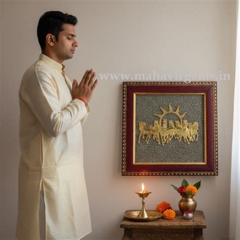 Pyrite Frame with Running Horses & Sun – Wealth, Success & Prosperity ...