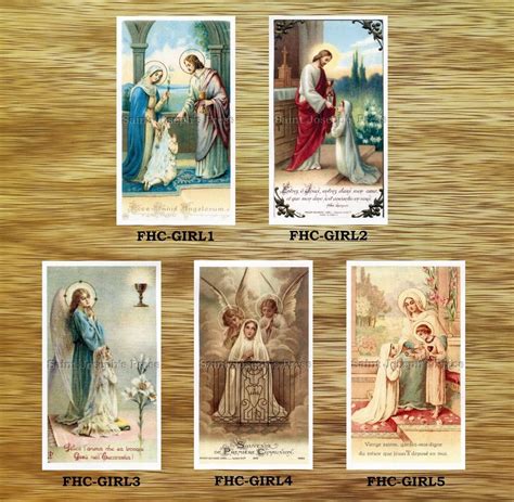 Custom First Communion Holy Cards - Saint Joseph's Press