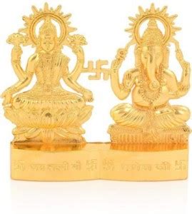 VALUE CRAFTS l Laxmi Ganesh Ji Idol Showpiece Decorative Showpiece - 6 ...