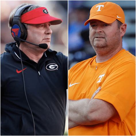 “Breaking News: Tennessee Volunteers Coach Josh Heupel Accuses Georgia ...