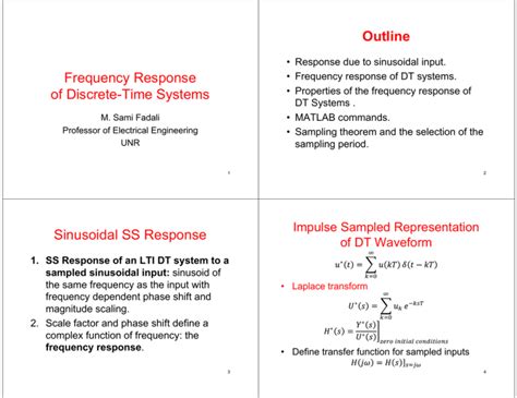 Image result for Frequency Sampling Method Example If Frequency Response Is Given