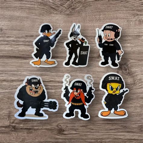 Tactical Loony Toons Sticker Pack Featuring Classic Looney Toons ...