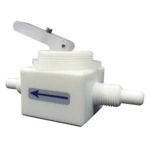 Panel-Mount Sampling Metering Valves, PTFE | VWR