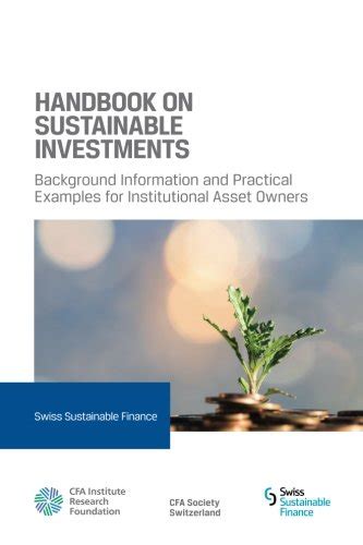 Buy Handbook on Sustainable Investments: Background Information and ...
