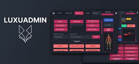 Admin Menu Fivem Script 的图像结果