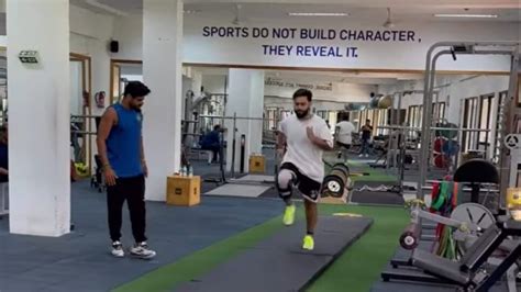Watch: Rishabh Pant does high intensity workout in NCA, gives major ...